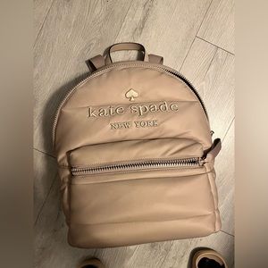 Kate Spade Backpack. Beige. Large